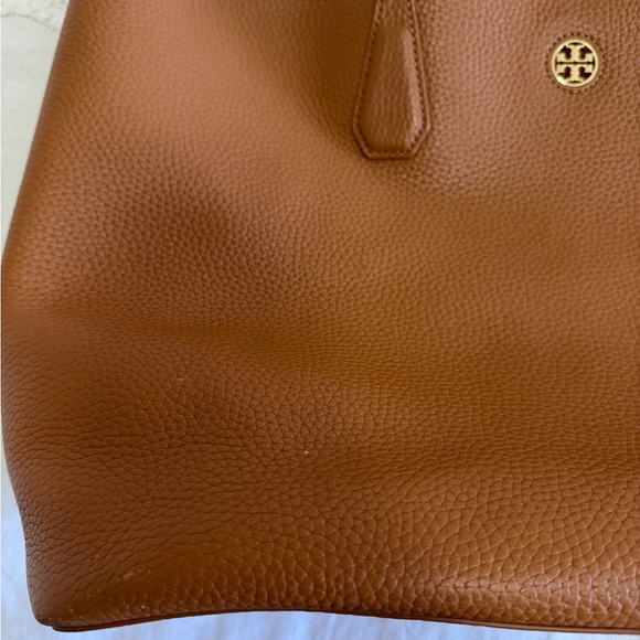 Tory Burch Tan Brown Leather Tote - Picture 7 of 12